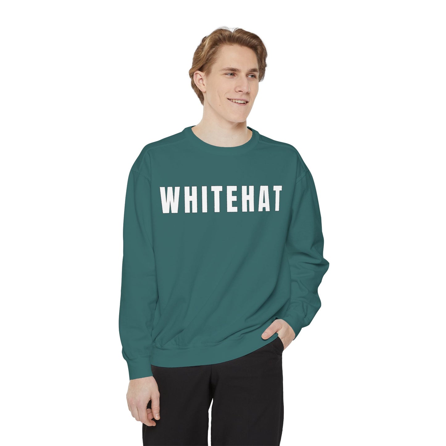 INSPIRED Whitehat UNISEX Garment-Dyed Sweatshirt
