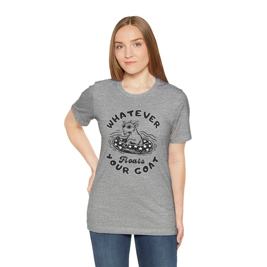 INSPIRED GOAT Float B Unisex Jersey Short Sleeve Tee