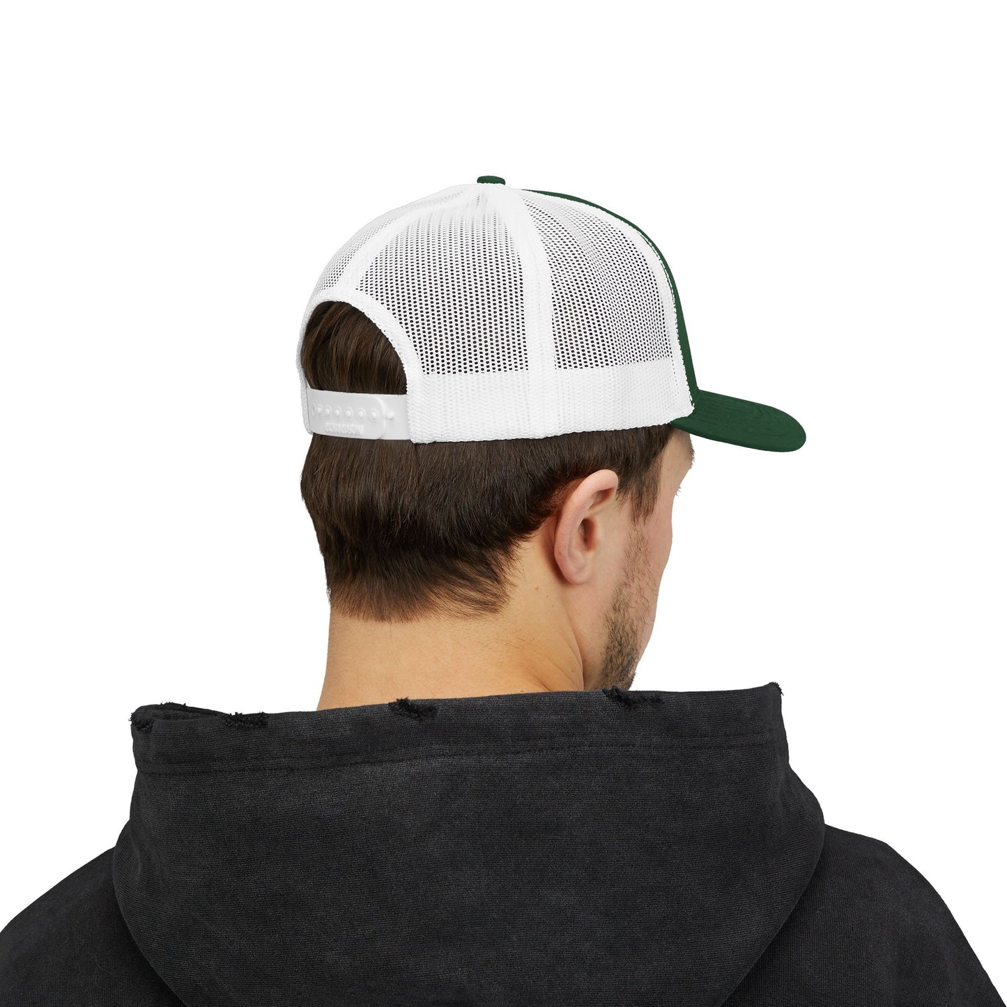Inspired Snapback Trucker Cap — Rhinestone 'INSPIRED' Mesh Hat