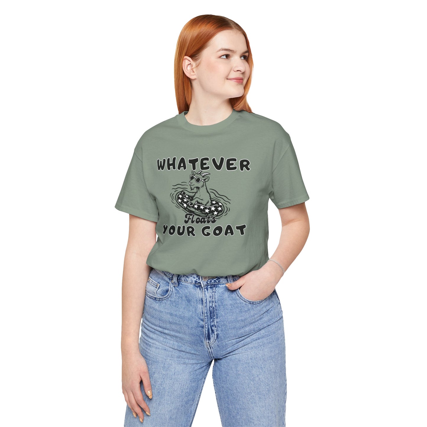 INSPIRED GOAT Float W Unisex Jersey Short Sleeve Tee