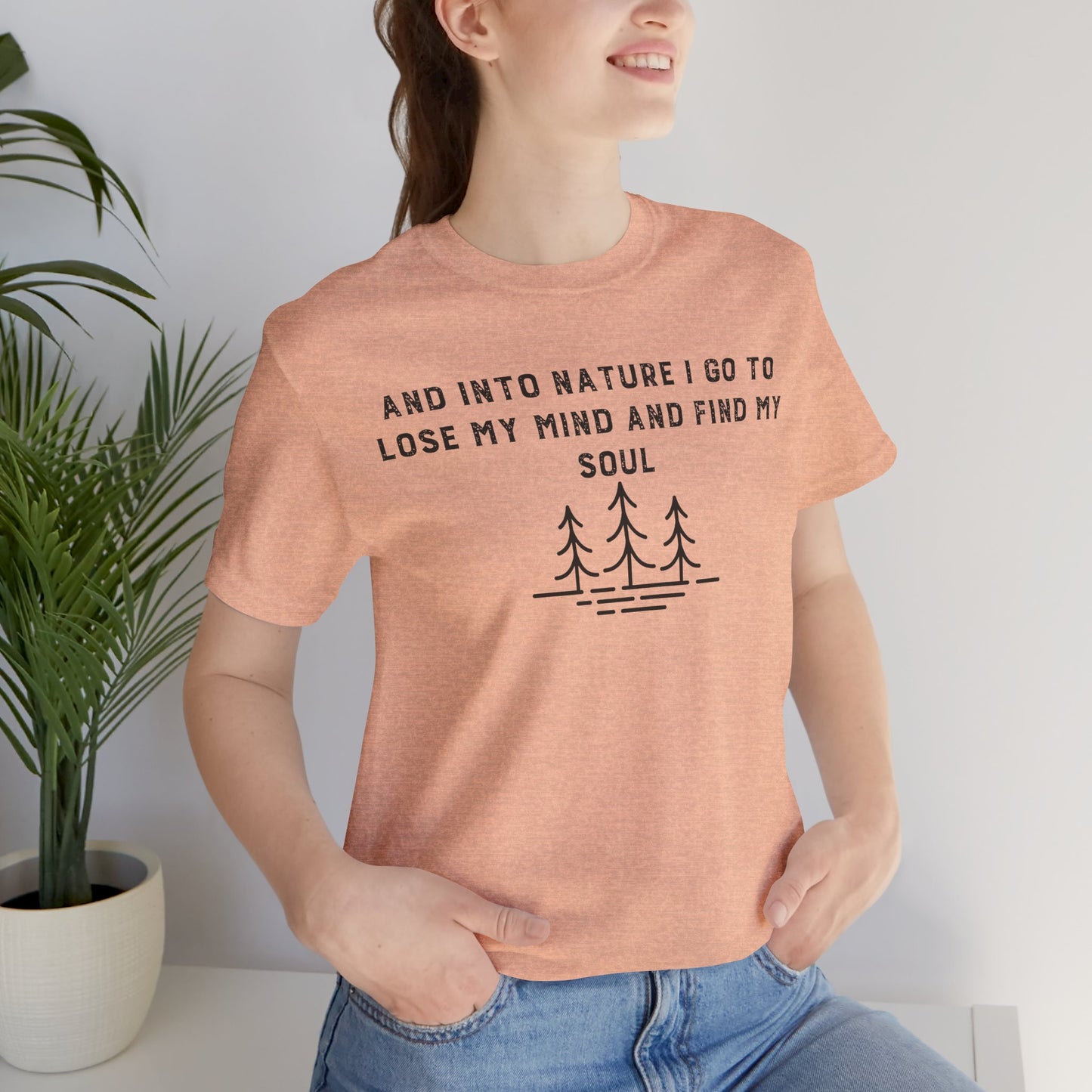 INSPIRED GARDEN Unisex Jersey Short Sleeve Tee