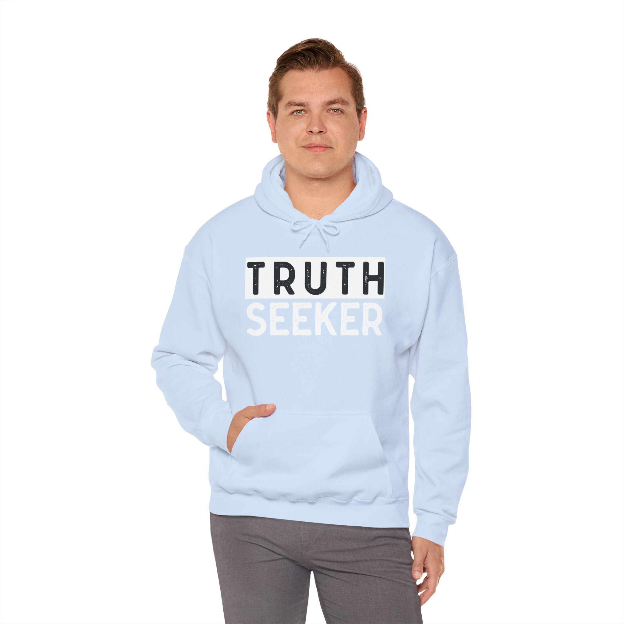 INSPIRED Truth Seeker UNISEX Heavy Blend Hooded Sweatshirt