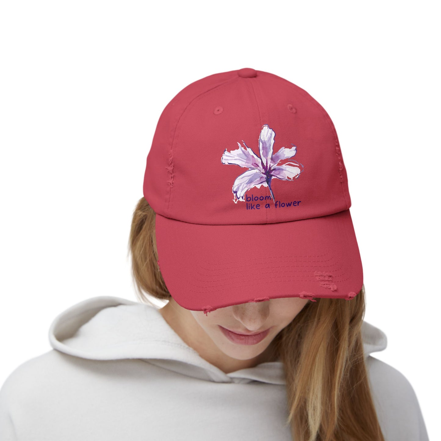 INSPIRED GARDEN Unisex Distressed Cap - Inspired Fashion Accessory