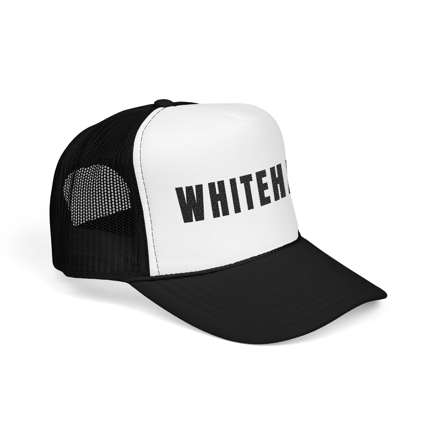 INSPIRED WHITEHAT W Embroidered Trucker Hat