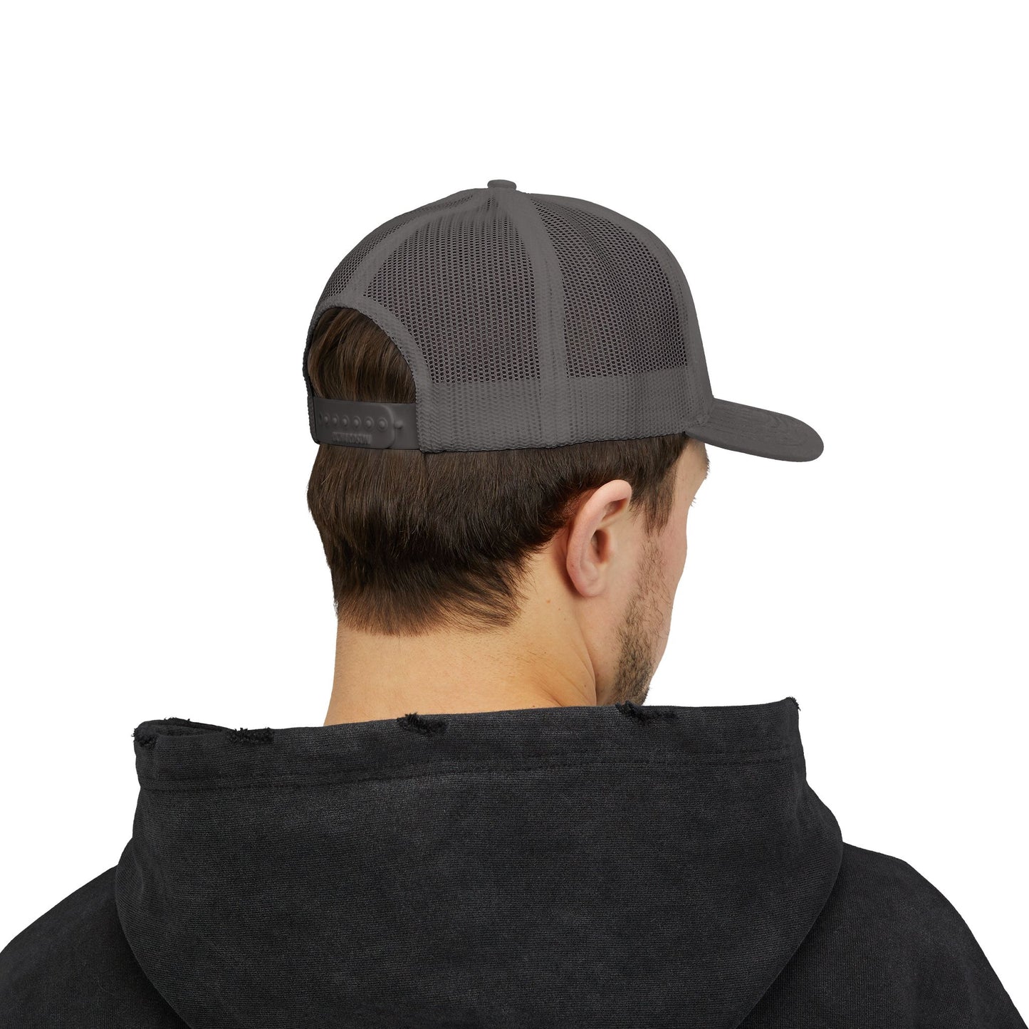 Inspired Snapback Trucker Cap — Rhinestone 'INSPIRED' Mesh Hat