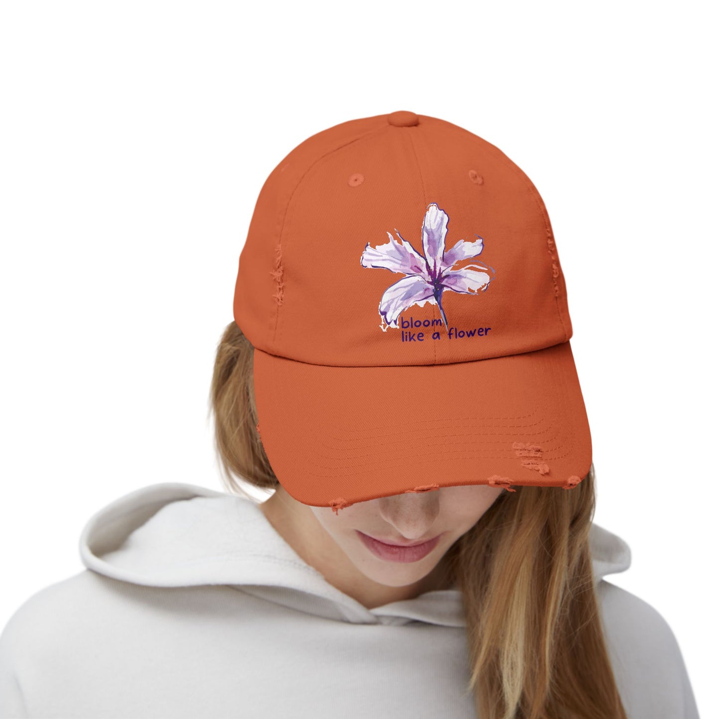 INSPIRED GARDEN Unisex Distressed Cap - Inspired Fashion Accessory