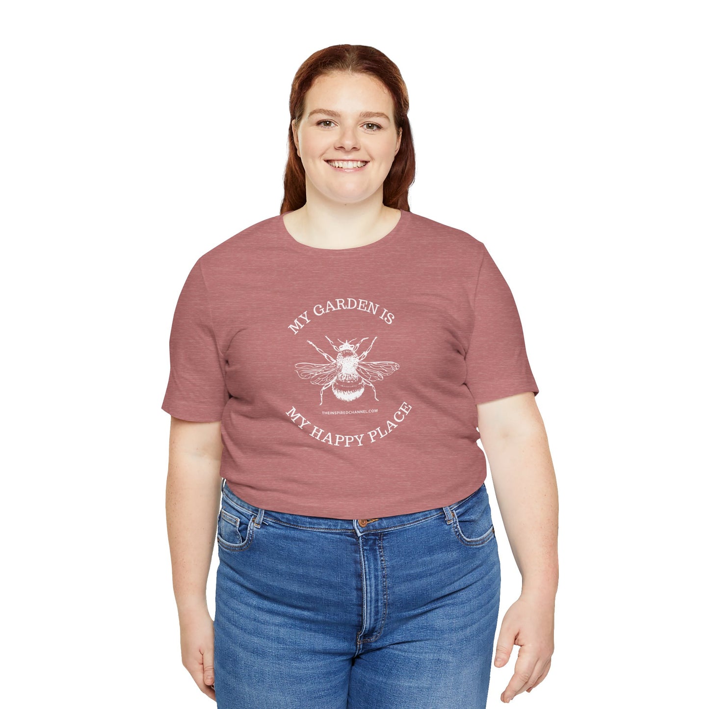 INSPIRED GARDEN Unisex Jersey Short Sleeve Tee