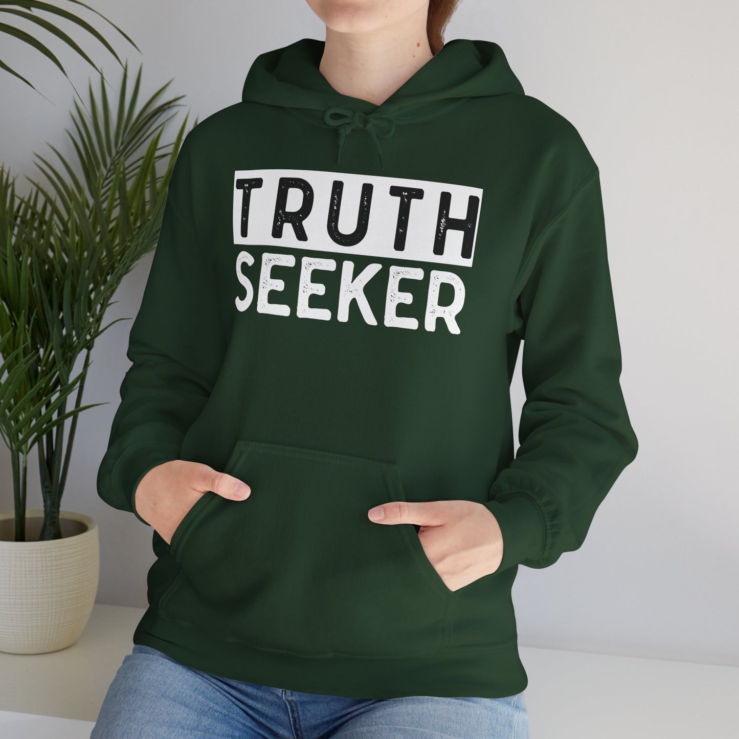 INSPIRED Truth Seeker UNISEX Heavy Blend Hooded Sweatshirt