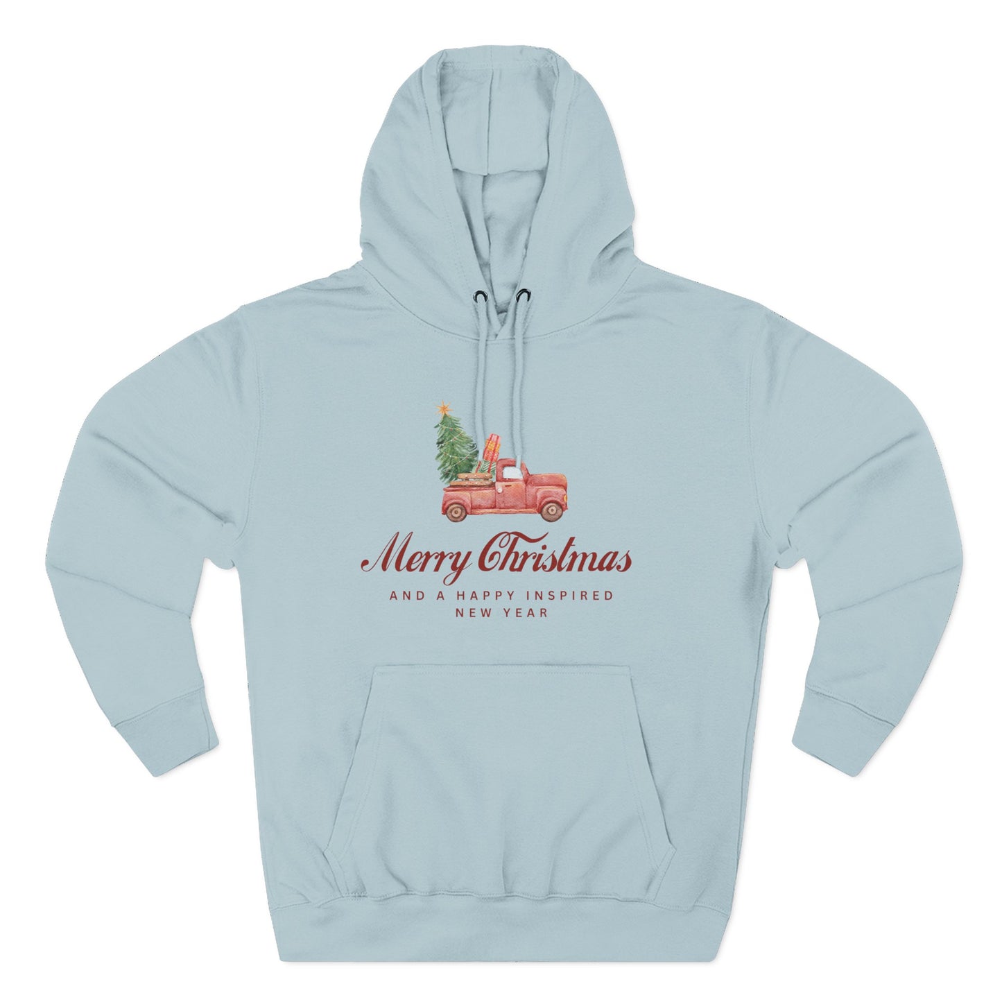 INSPIRED  SPECIAL CHRISTMAS Edition Truck Hoodie UNISEX