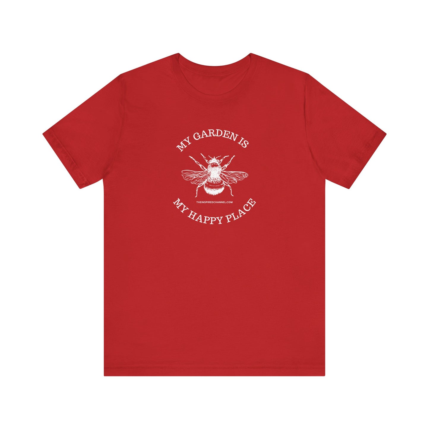 INSPIRED GARDEN Unisex Jersey Short Sleeve Tee