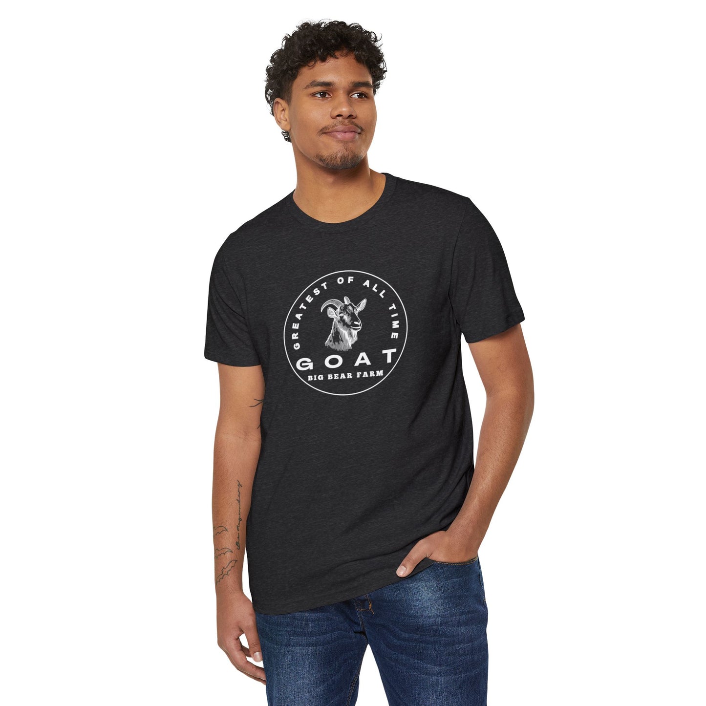 INSPIRED GOAT UNISEX Recycled ORGANIC T-Shirt
