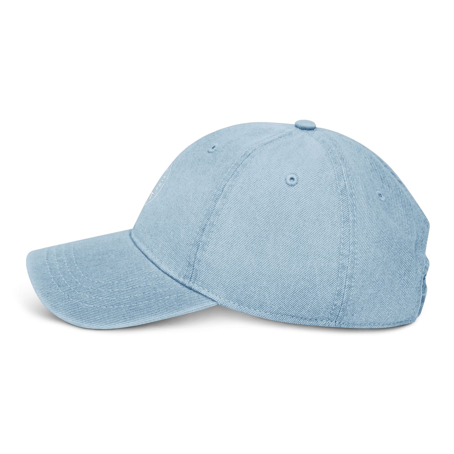 INSPIRED GOAT DENIM HAT - Stylish Embroidered Cap