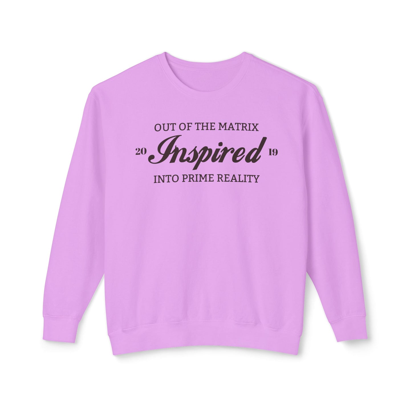 INSPIRED PRIME REALITY Unisex Lightweight Crewneck Sweatshirt