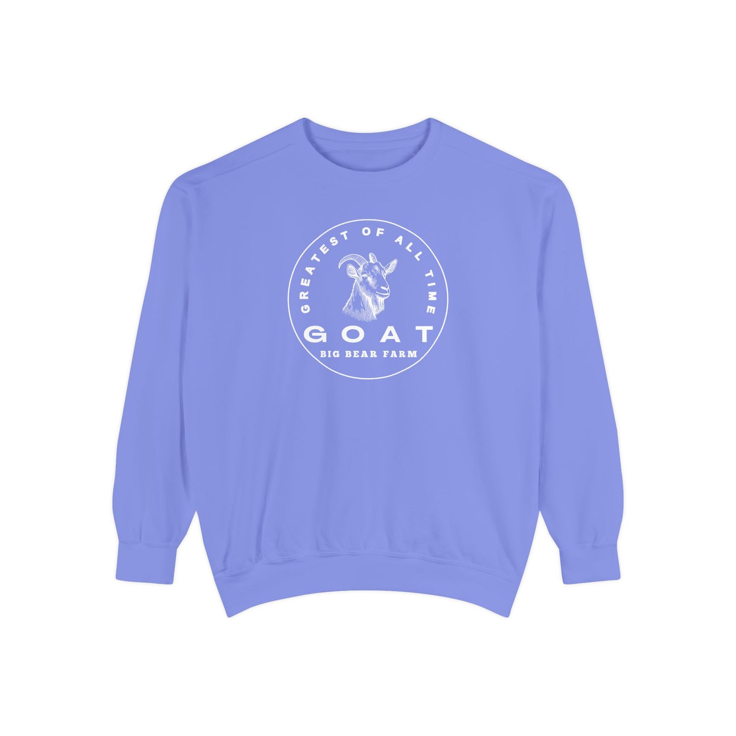 INSPIRED GOAT UNISEX Garment-Dyed Sweatshirt