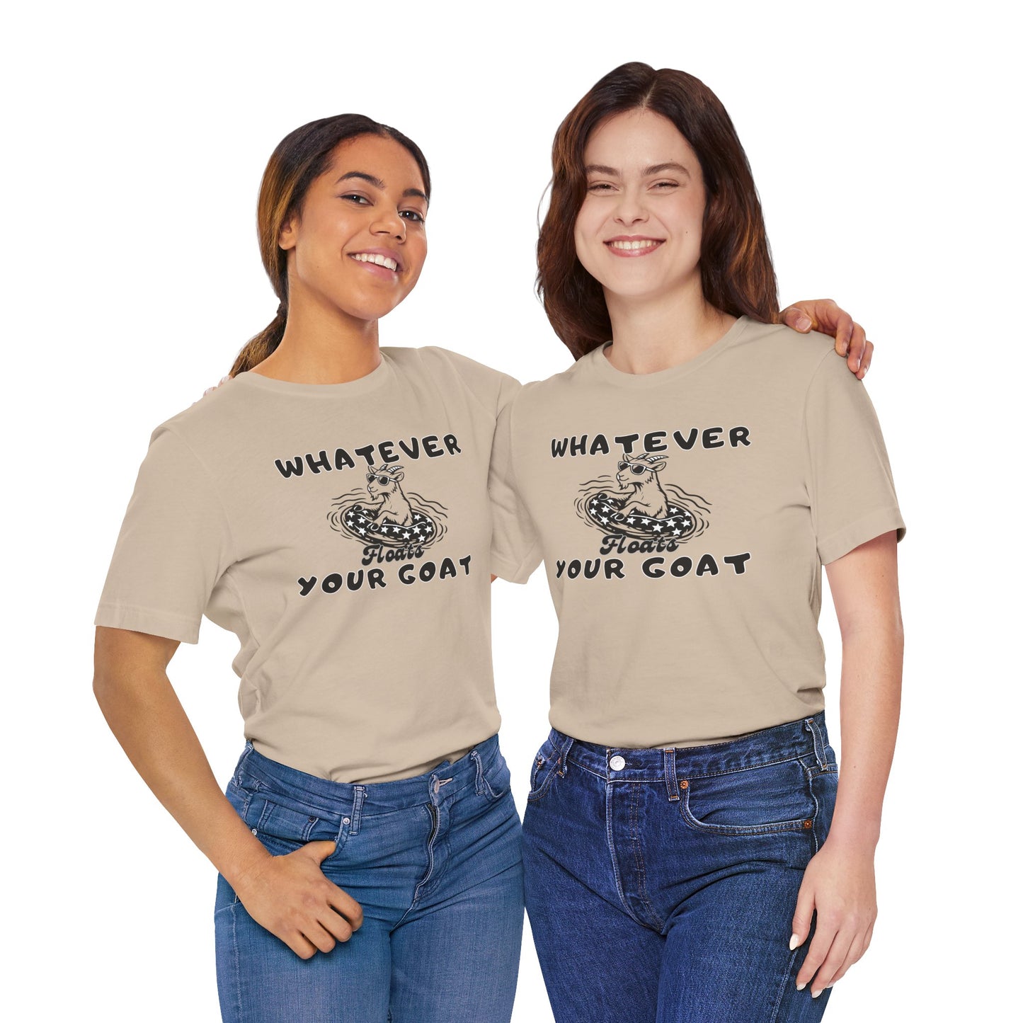 INSPIRED GOAT Float W Unisex Jersey Short Sleeve Tee