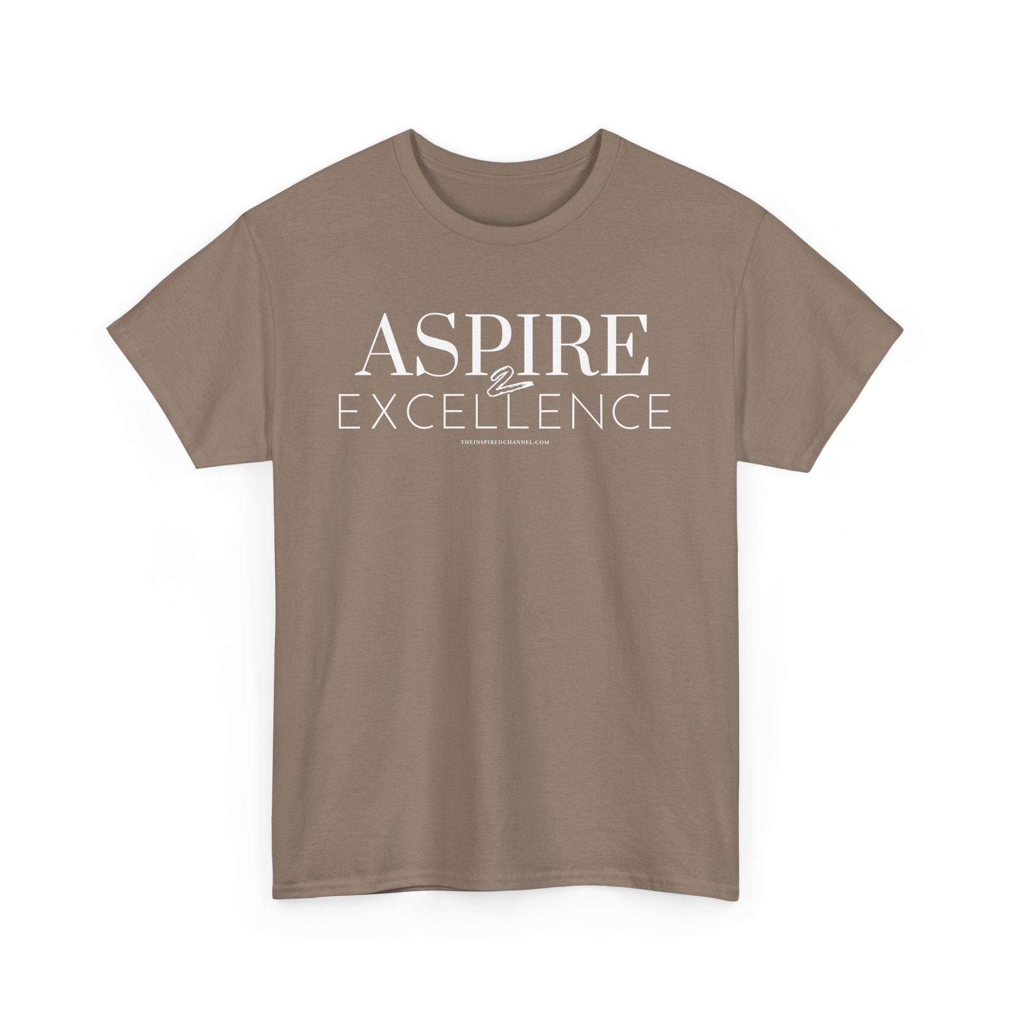 INSPIRED INSPIRED Aspire 2 Excellence UNISEX Heavy Cotton Tee