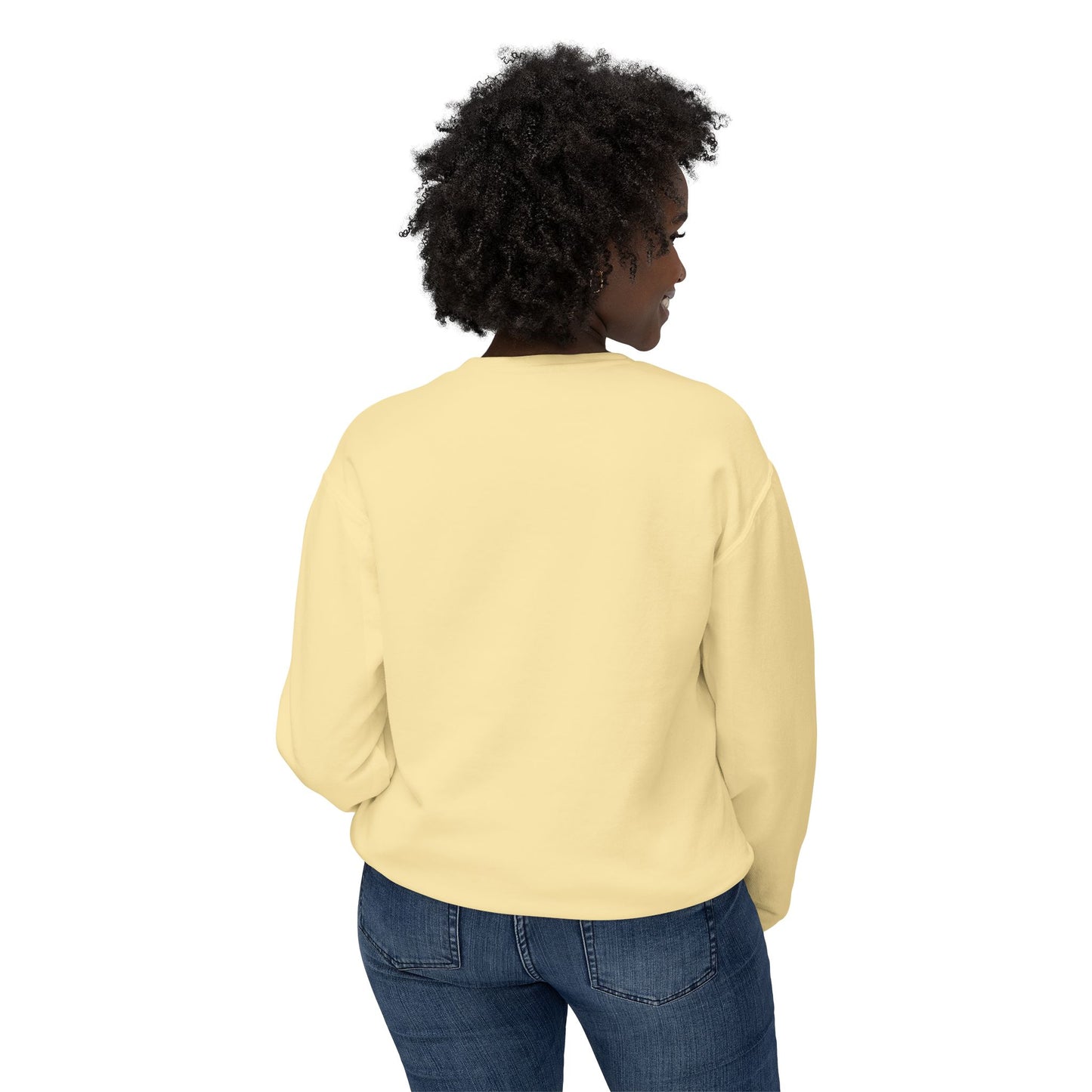 INSPIRED Goat Unisex Lightweight Crewneck Sweatshirt