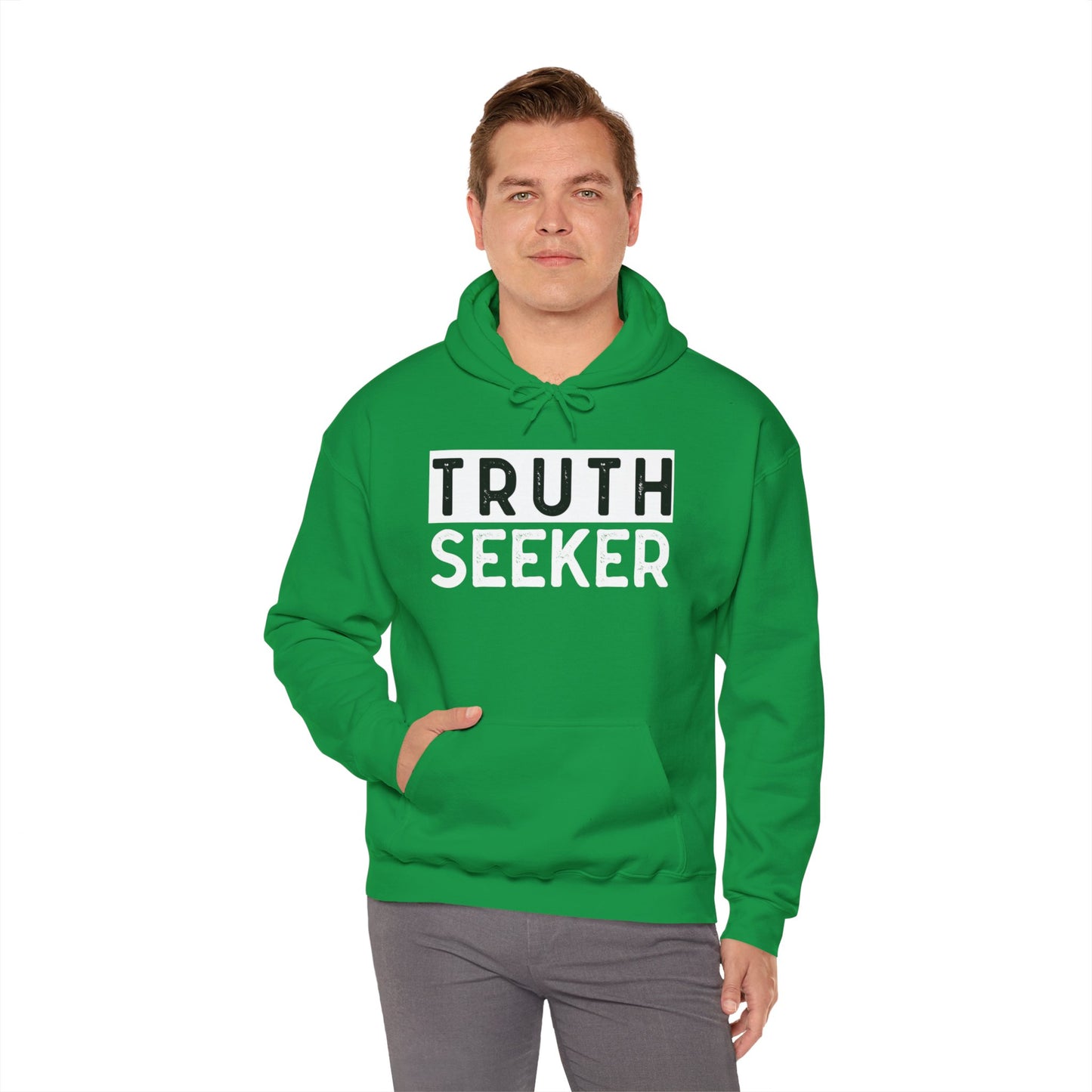 INSPIRED Truth Seeker UNISEX Heavy Blend Hooded Sweatshirt