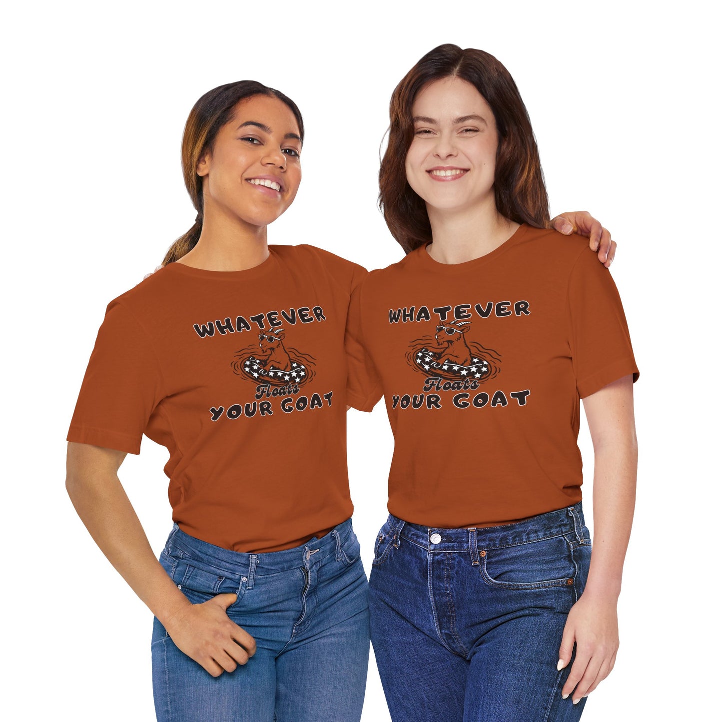 INSPIRED GOAT Float W Unisex Jersey Short Sleeve Tee