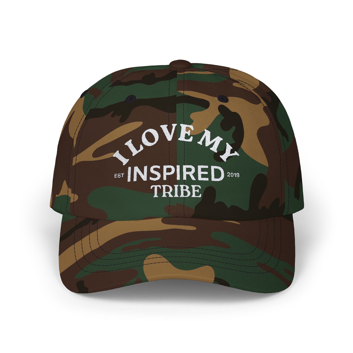 I LOVE MY INSPIRED TRIBE EMBROIDERED Classic Dad Cap