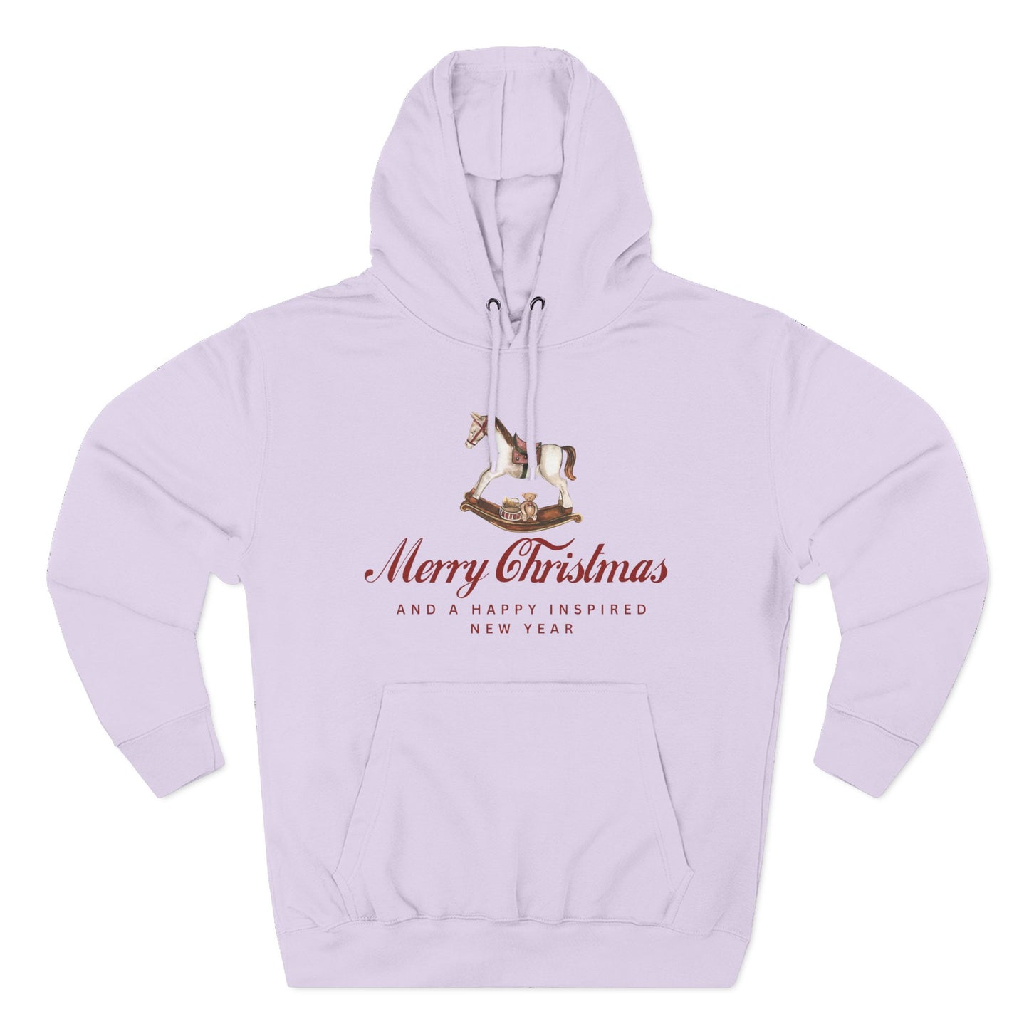 INSPIRED  SPECIAL CHRISTMAS Edition Horse Hoodie UNISEX