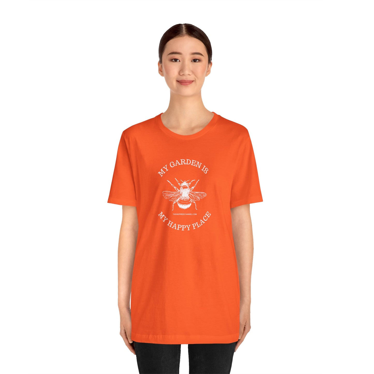 INSPIRED GARDEN Unisex Jersey Short Sleeve Tee