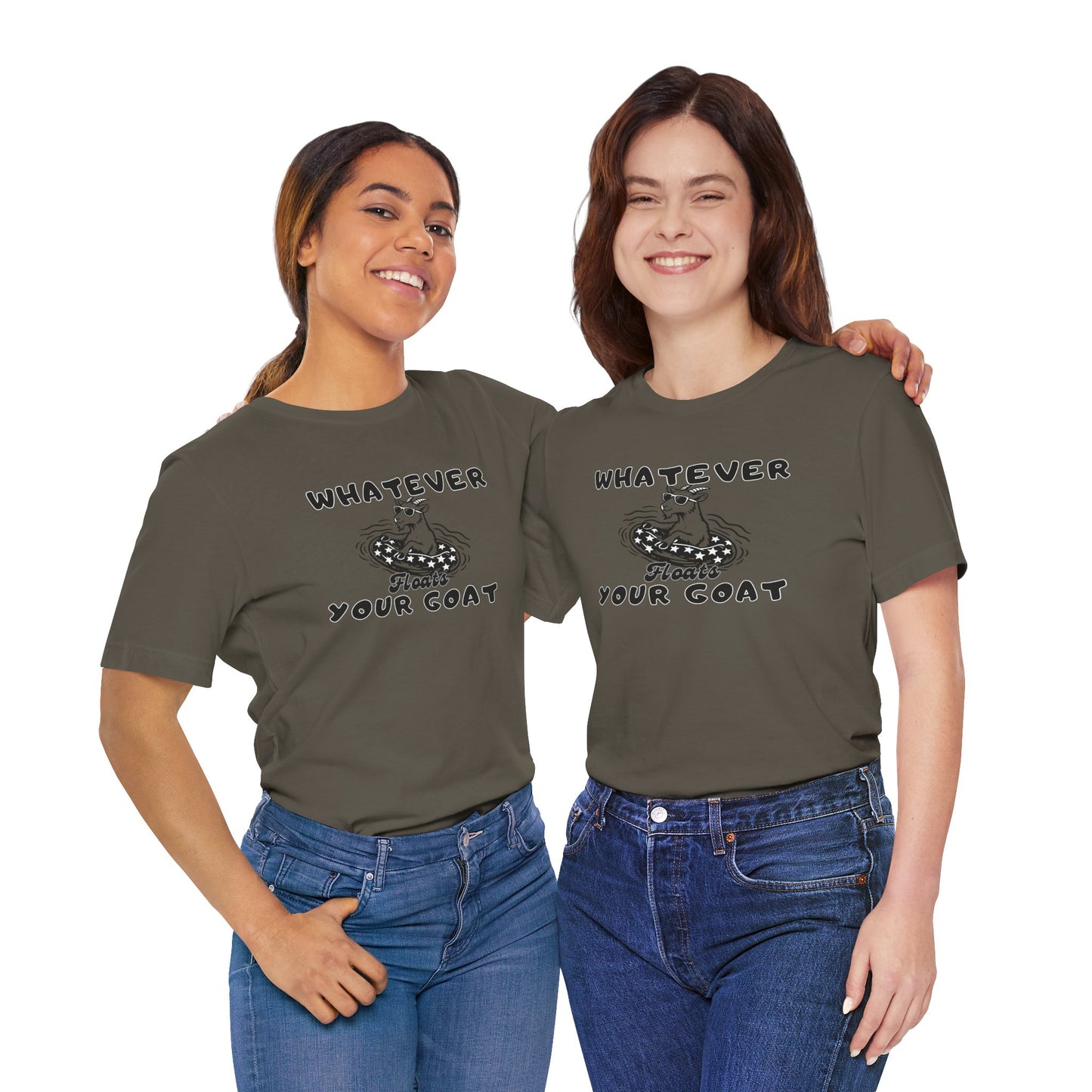 INSPIRED GOAT Float B Unisex Jersey Short Sleeve Tee