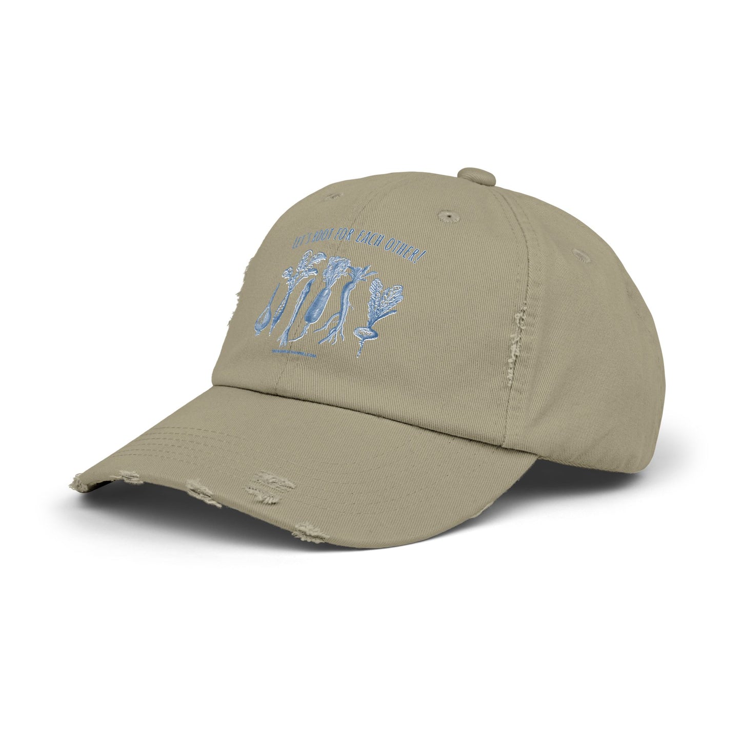 INSPIRED GARDEN L Unisex Distressed Cap - Inspired Fashion Accessory