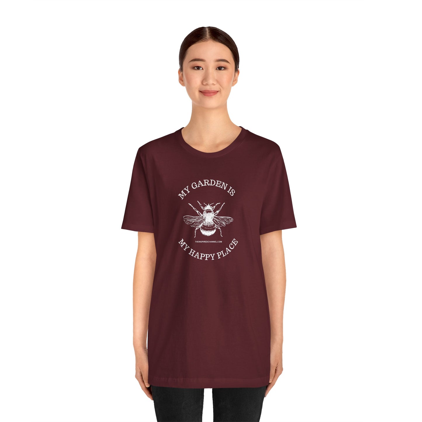 INSPIRED GARDEN Unisex Jersey Short Sleeve Tee