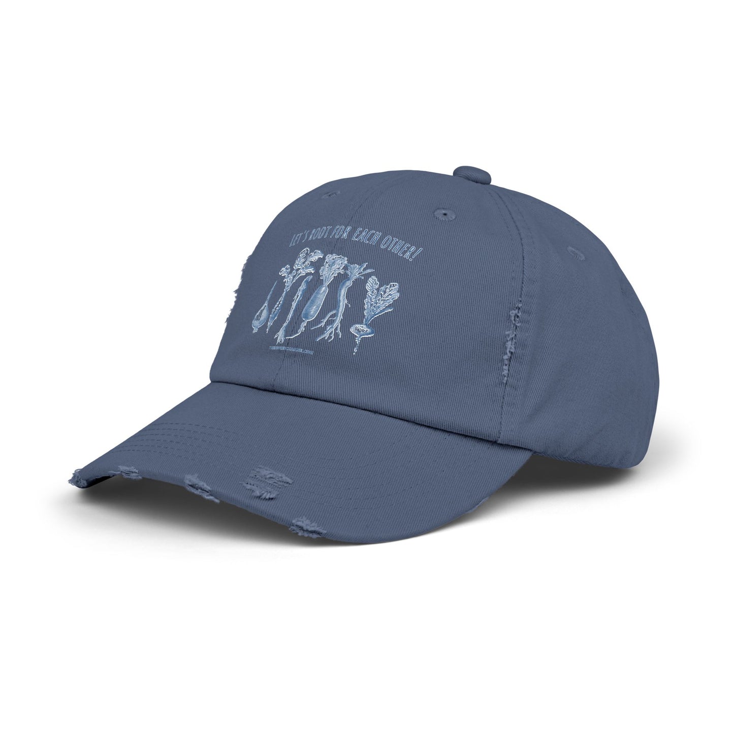 INSPIRED GARDEN L Unisex Distressed Cap - Inspired Fashion Accessory