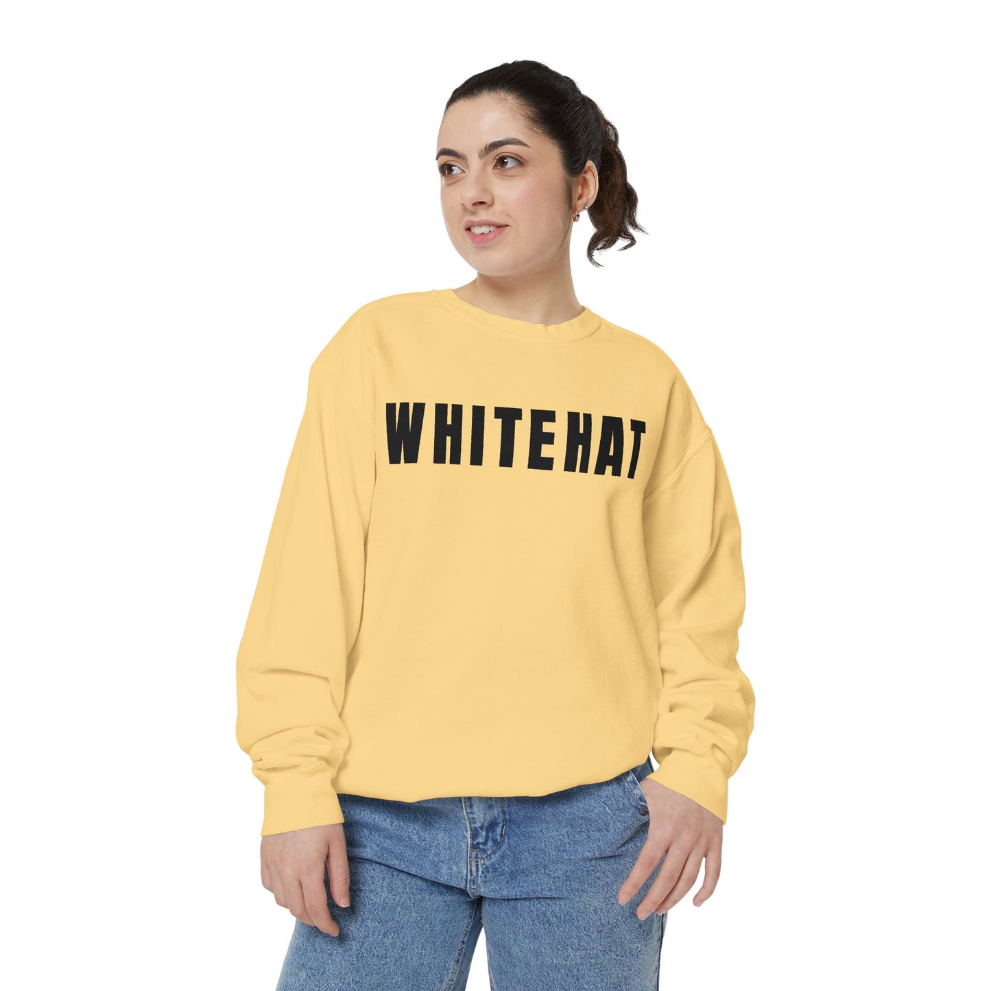 INSPIRED Whitehat UNISEX Garment-Dyed Sweatshirt