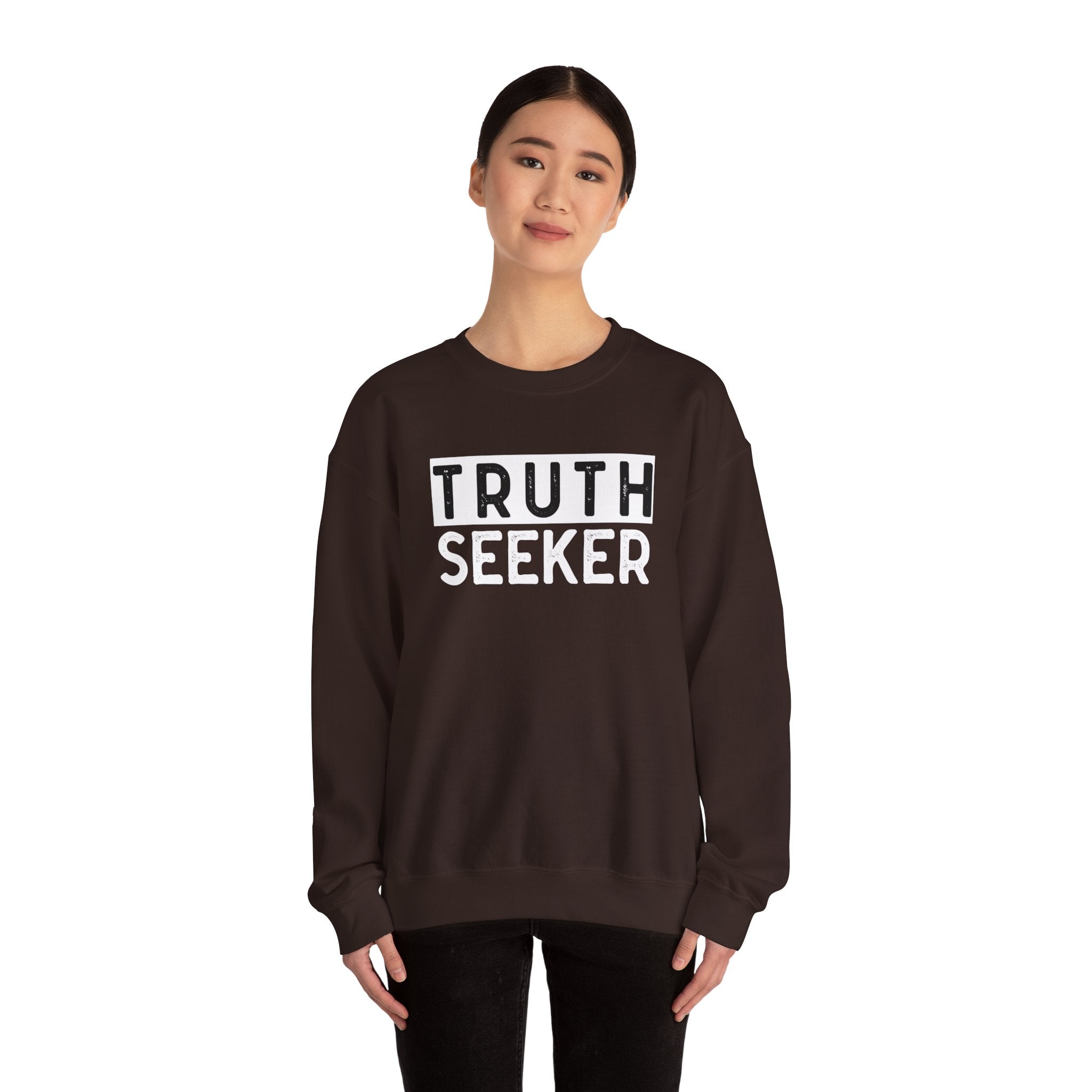 INSPIRED TRUTH SEEKER Heavy Blend™ UNISEX Crewneck Sweatshirt