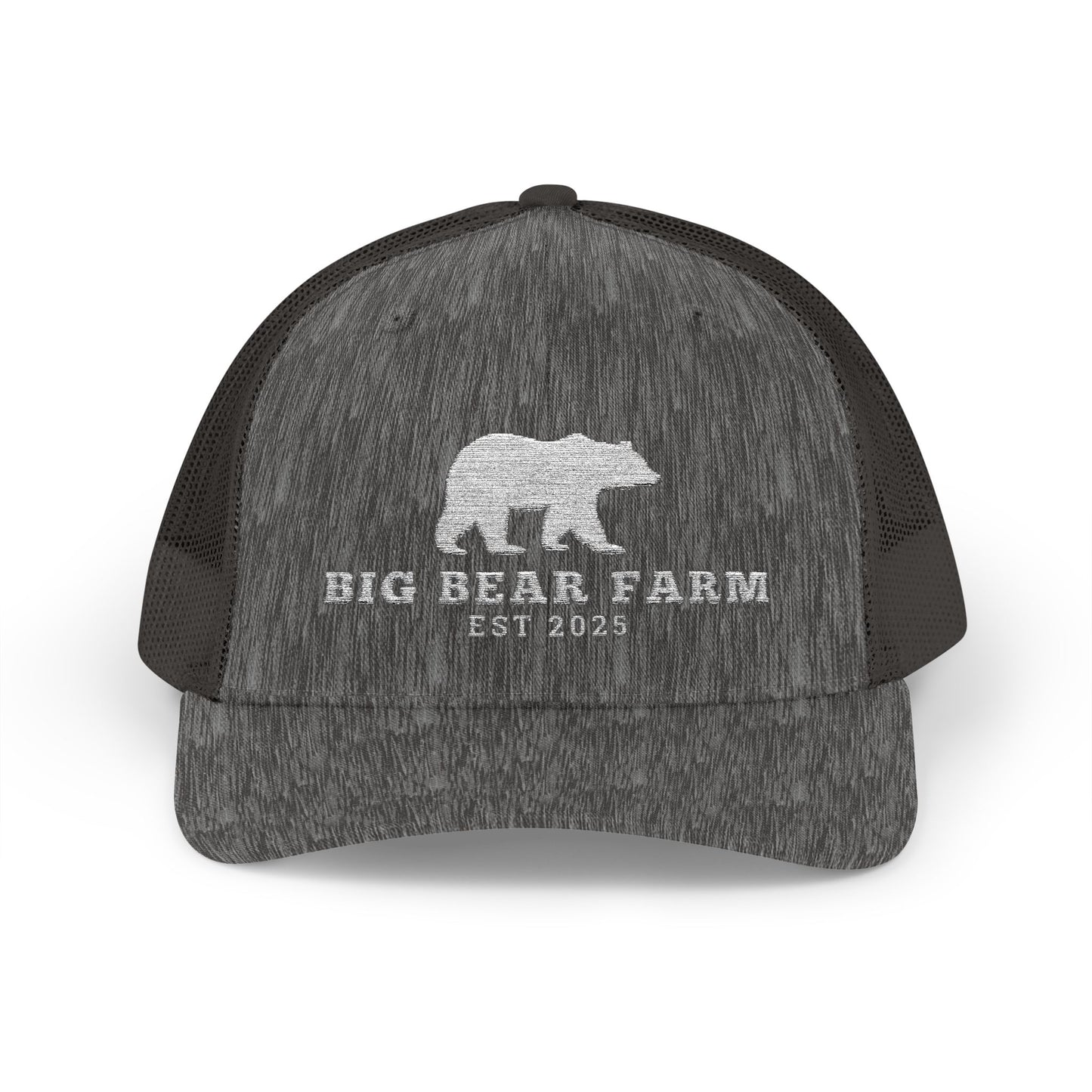 INSPIRED B B FARM W Trucker Cap  Embroidered Mesh Snapback