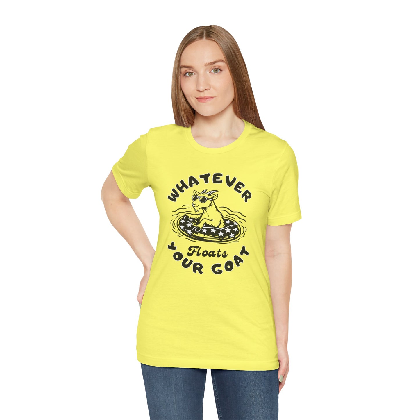 INSPIRED GOAT Float B Unisex Jersey Short Sleeve Tee