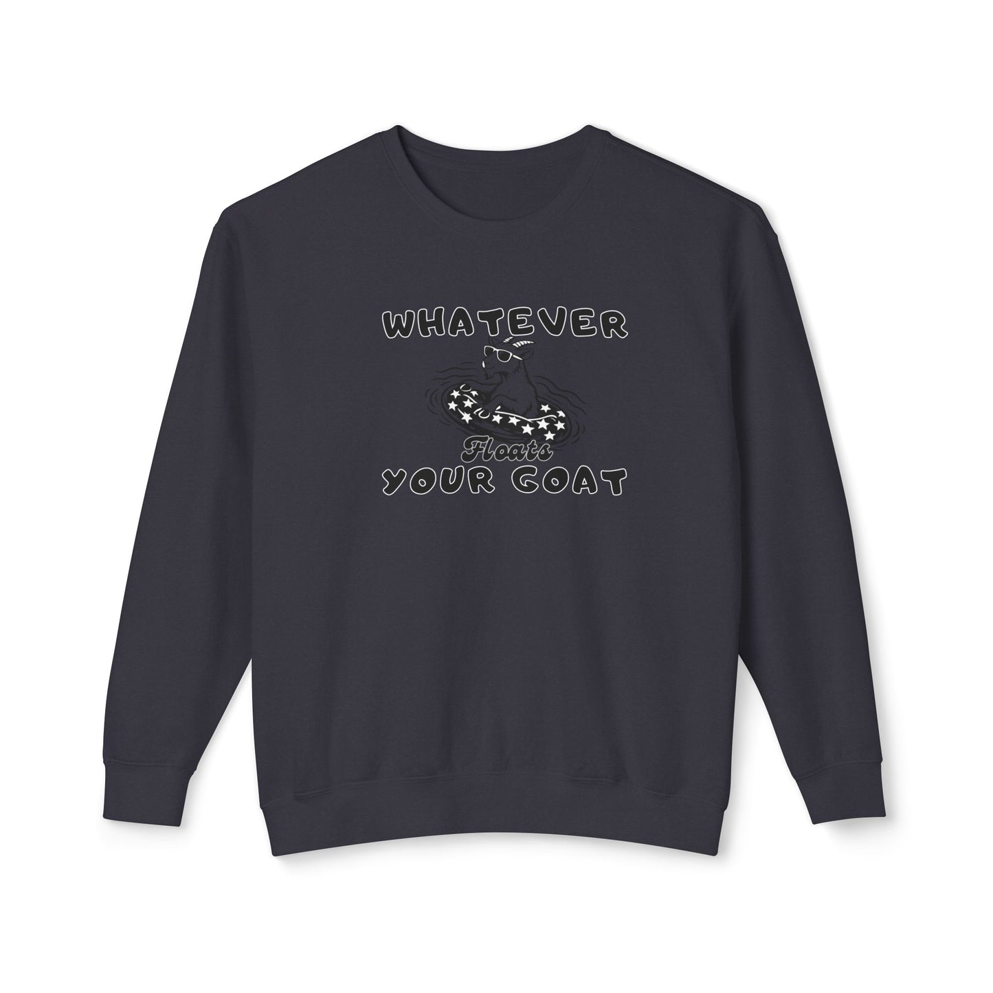 INSPIRED Goat Unisex Lightweight Crewneck Sweatshirt