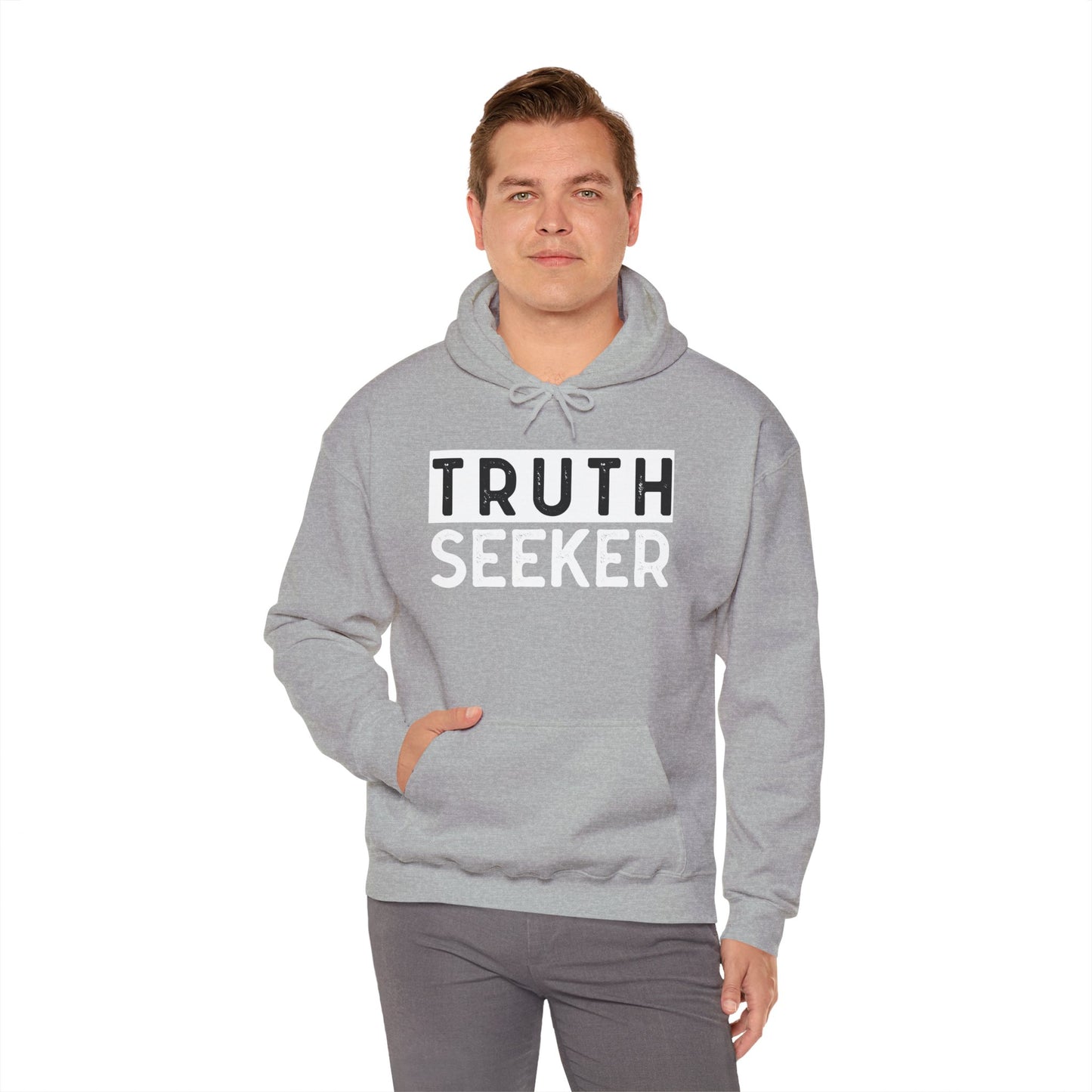 INSPIRED Truth Seeker UNISEX Heavy Blend Hooded Sweatshirt