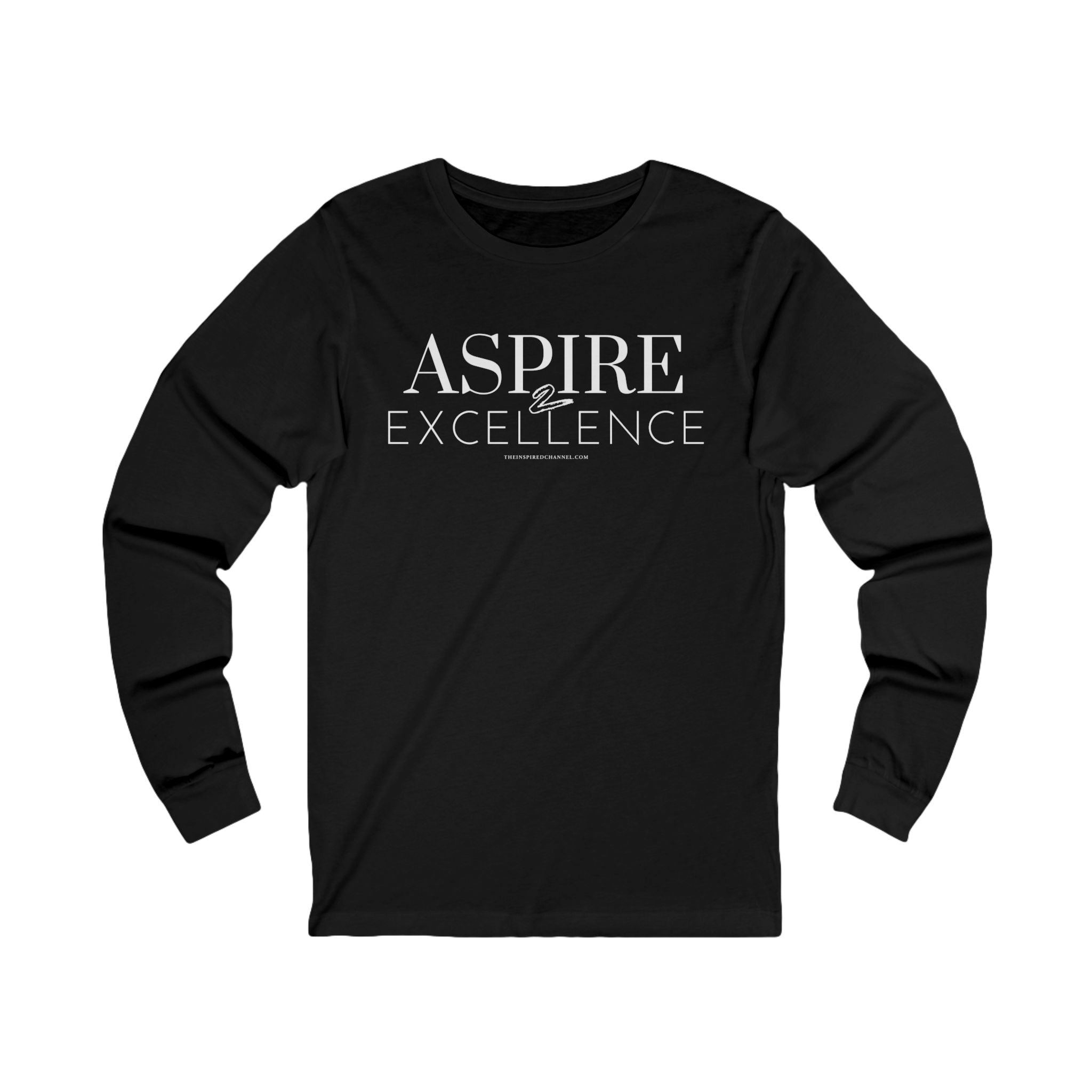 INSPIRED Aspire 2 Excellence UNISEX  Jersey Long Sleeve Tee