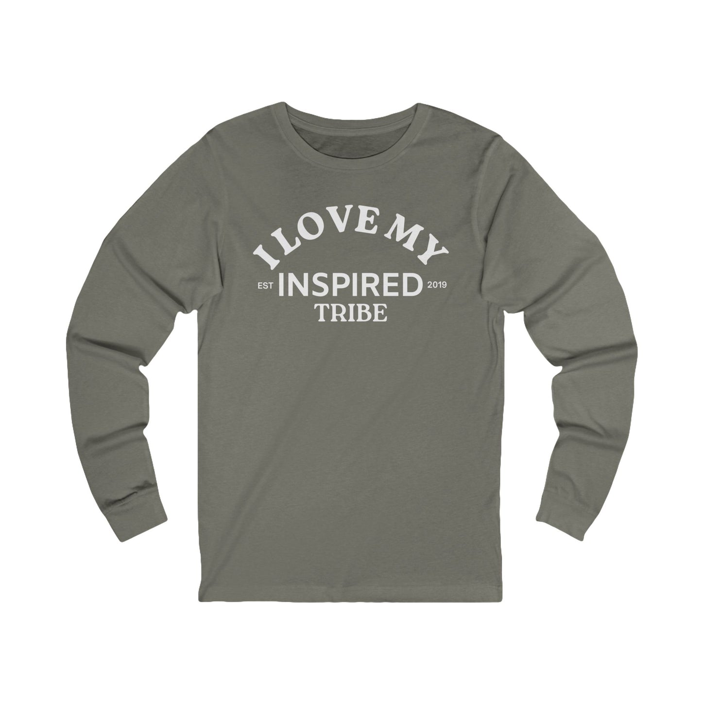 I LOVE MY INSPIRED TRIBE UNISEX Jersey Long Sleeve Tee