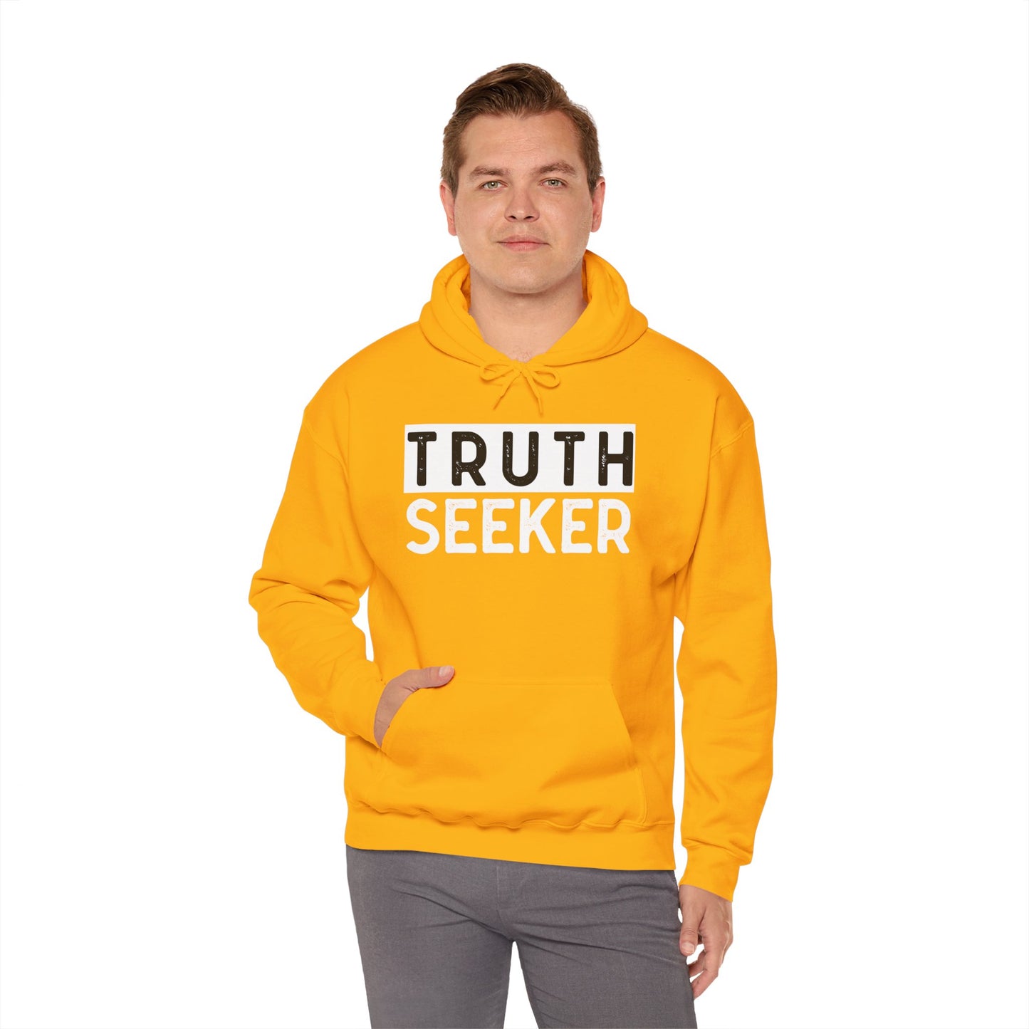 INSPIRED Truth Seeker UNISEX Heavy Blend Hooded Sweatshirt