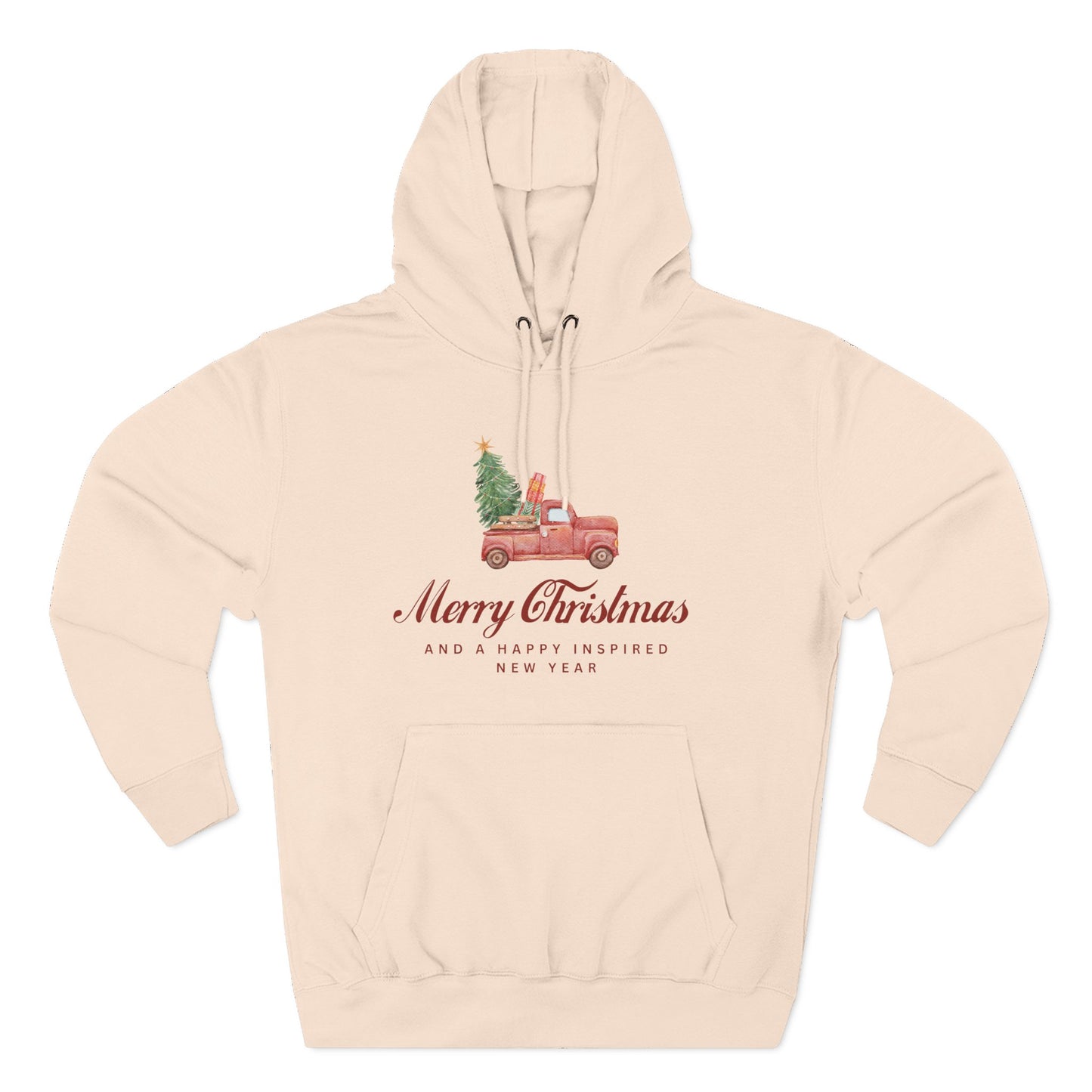 INSPIRED  SPECIAL CHRISTMAS Edition Truck Hoodie UNISEX