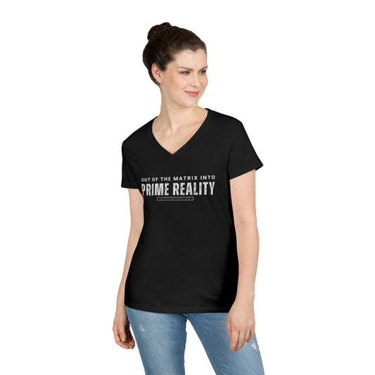 PRIME REALITY Ladies' V-Neck T-Shirt