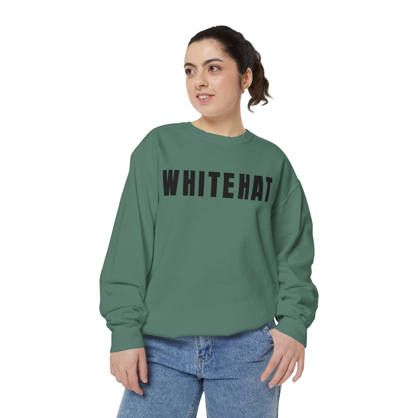 INSPIRED Whitehat UNISEX Garment-Dyed Sweatshirt