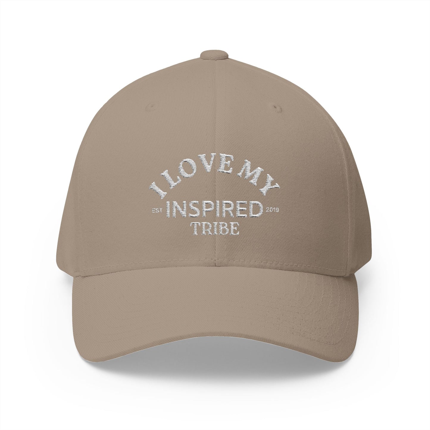 Closed-Back Structured Cap - "Love My Tribe" Embroidered Hat