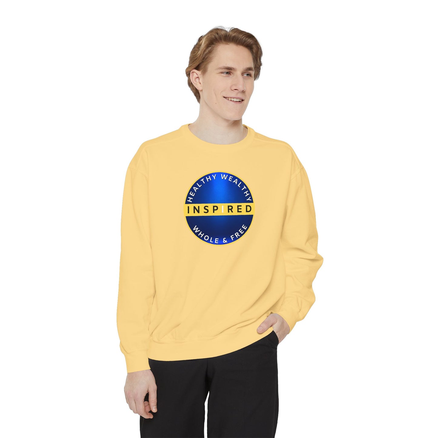 INSPIRED HWWF UNISEX Dyed Sweatshirt