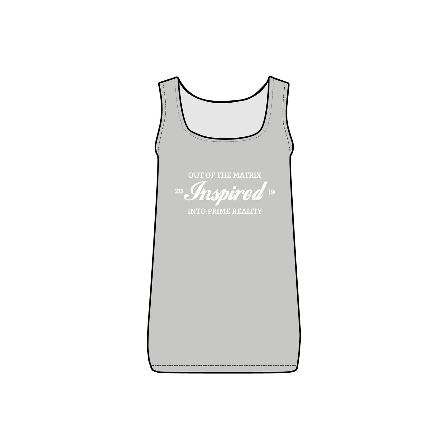 INSPIRED PRIME REALITY W Women's Micro Ribbed Tank