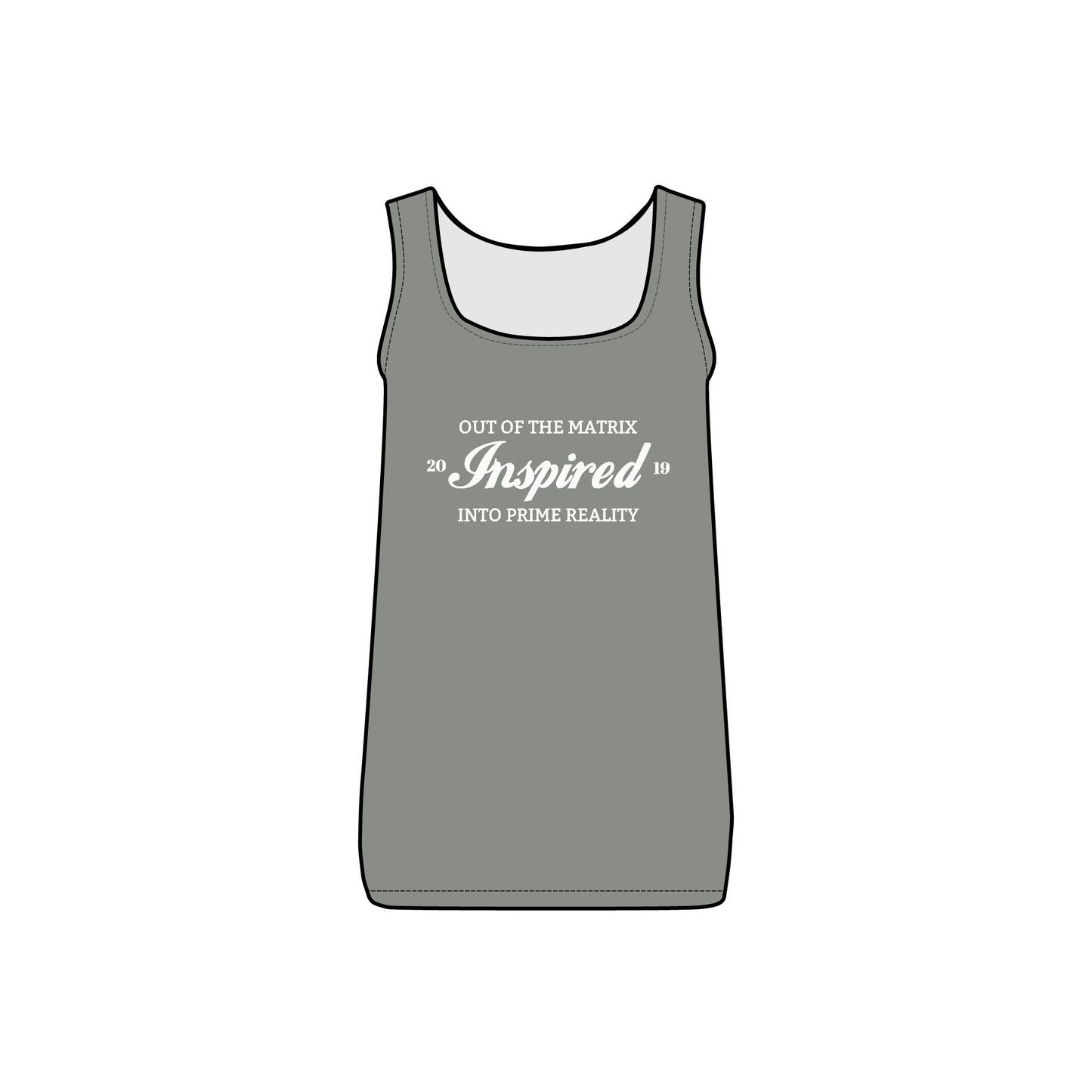 INSPIRED PRIME REALITY W Women's Micro Ribbed Tank