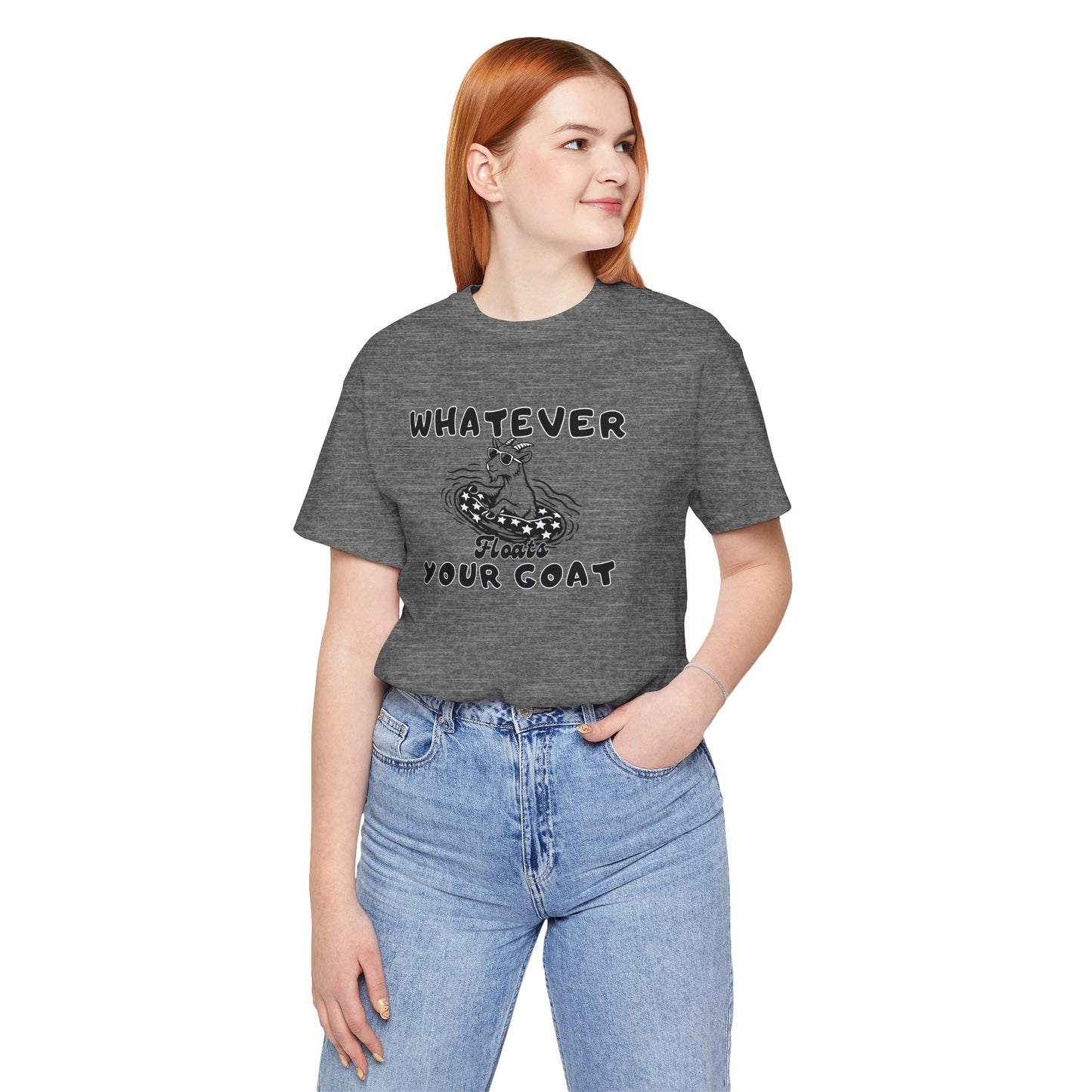 INSPIRED GOAT Float B Unisex Jersey Short Sleeve Tee