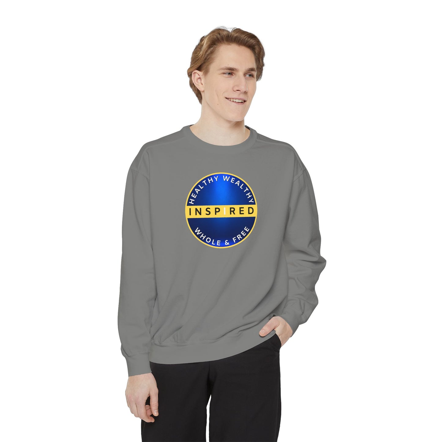 INSPIRED HWWF UNISEX Dyed Sweatshirt