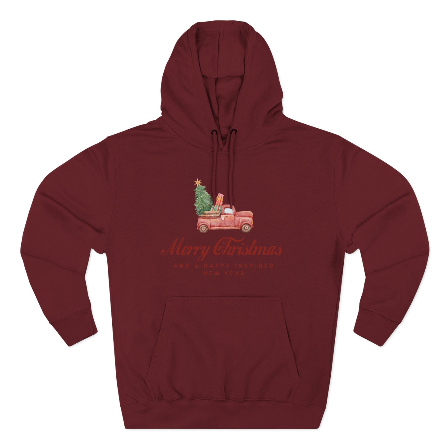 INSPIRED  SPECIAL CHRISTMAS Edition Truck Hoodie UNISEX