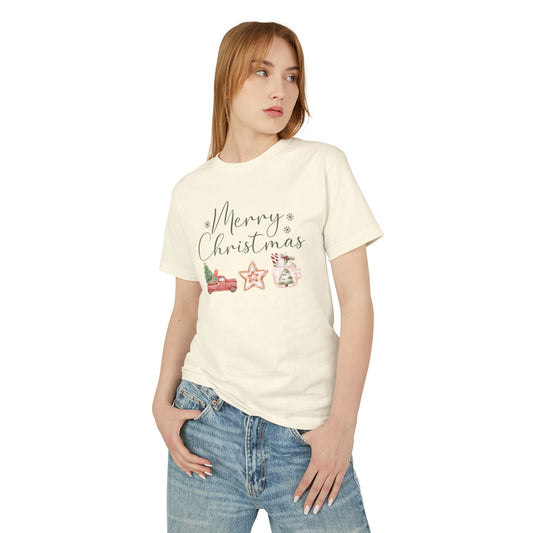 INSPIRED SPECIAL CHRISTMAS Edition Garment-Dyed Heavyweight Cotton Tee UNISEX